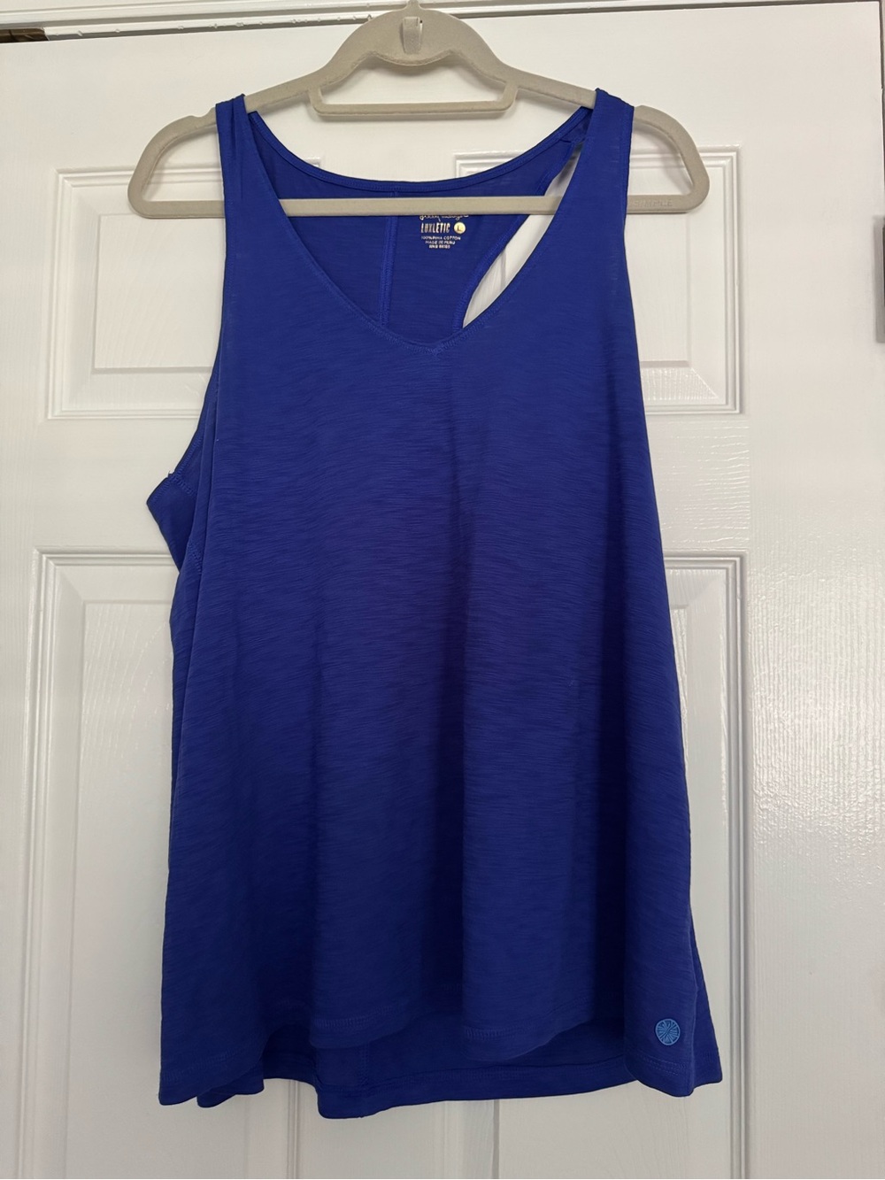 Lilly Pulitzer LUXLETIC Anisa Tank in Royal Purple size Large